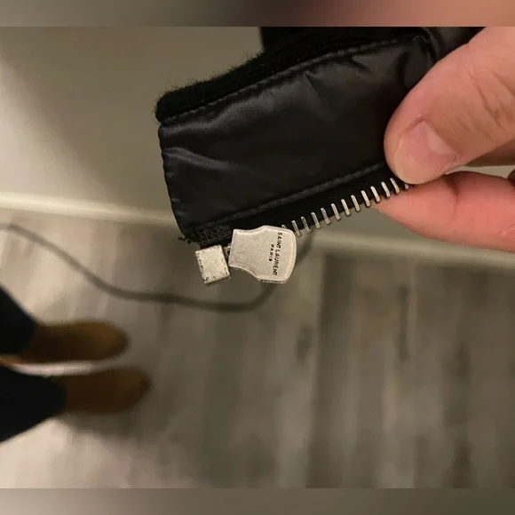 Yves Saint Laurent zip-up varsity bomber jacket - Picture 16 of 16